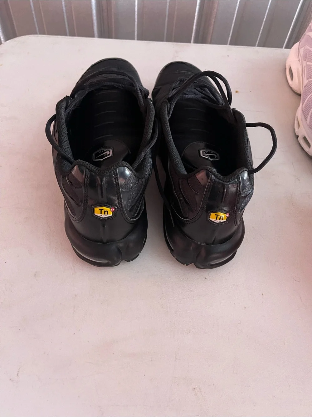 Nike Air Max Plus TN Triple Black – Men’s Size 15 – Restoration/Custom Project